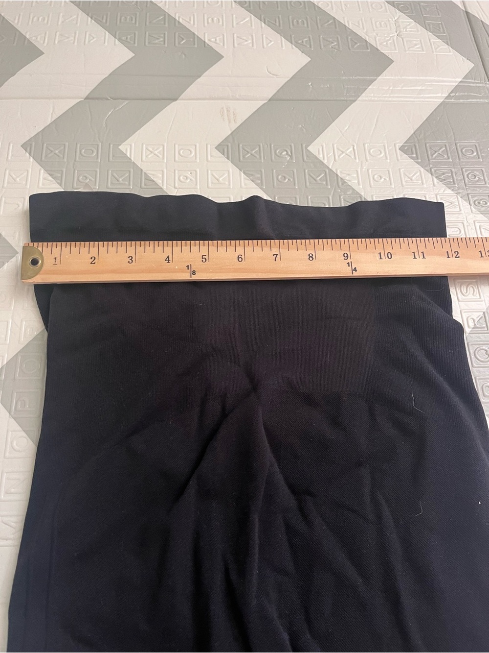 SPANX Black Full-Length High-Waist Leggingsw - Picture 7 of 8